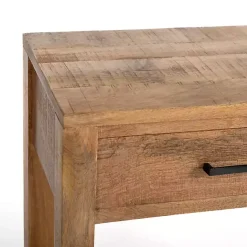 Best Kirklands Home Easton Mango Wood Console Table Brown