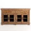 Online Kirklands Home Easton Mango Wood 4-Door Cabinet