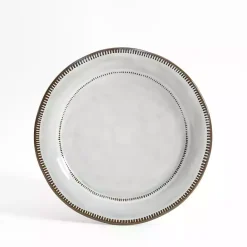 Outlet Kirklands Home Eggshell Glazed Round 12-pc. Dinnerware Set