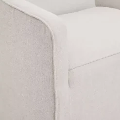 New Kirklands Home Elaine Cream Upholstered Skirted Dining Chair White