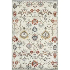 New Kirklands Home Elina Beige Area Rug, 5x7 Tan