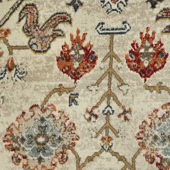 New Kirklands Home Elina Beige Area Rug, 5x7 Tan