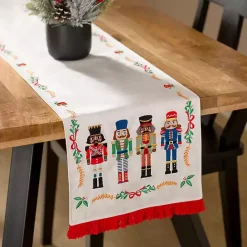 Kirklands Home Embroidered Nutcracker Table Runner, 90 in.