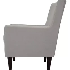 Outlet Kirklands Home Emma Oatmeal Upholstered Accent Chair Ivory