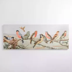 Kirklands Home English Birds Canvas Art Print Multi