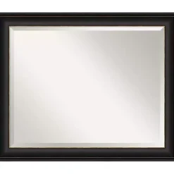 Online Kirklands Home Espresso Bronze Frame Beveled Mirror