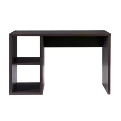 Best Kirklands Home Espresso Cube Storage Wood Desk
