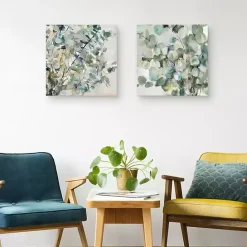 Clearance Kirklands Home Essential s I & II Canvas Art Prints Green