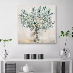 Kirklands Home Essential s I Framed Canvas Print, 35x35 in. Green