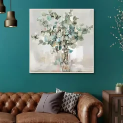 Outlet Kirklands Home Essential s II Framed Canvas Print, 35x35 in. Green