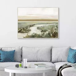 Hot Kirklands Home Eternity in Dawn Framed Canvas Art Print
