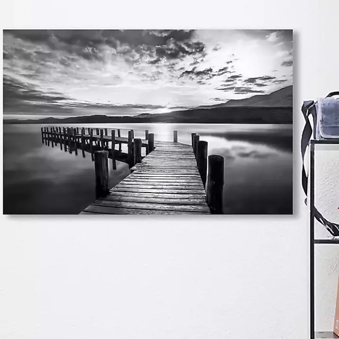 Discount Kirklands Home Evening Dock Canvas Art Print
