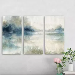 Clearance Kirklands Home Evening Waters Canvas Art Prints, Set of 3