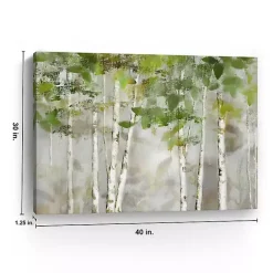 Online Kirklands Home Evergreen Forest Giclee Canvas Art Print