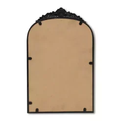 Kirklands Home Everlaine Modern Victorian Wall Mirror Black