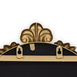 Discount Kirklands Home Everlaine Modern Victorian Leaner Mirror Gold