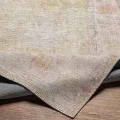 Discount Kirklands Home Faded Botanical Washable Area Rug, 6x9