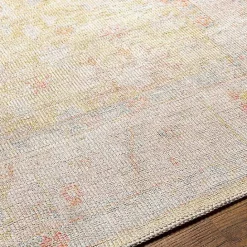 Discount Kirklands Home Faded Botanical Washable Area Rug, 6x9