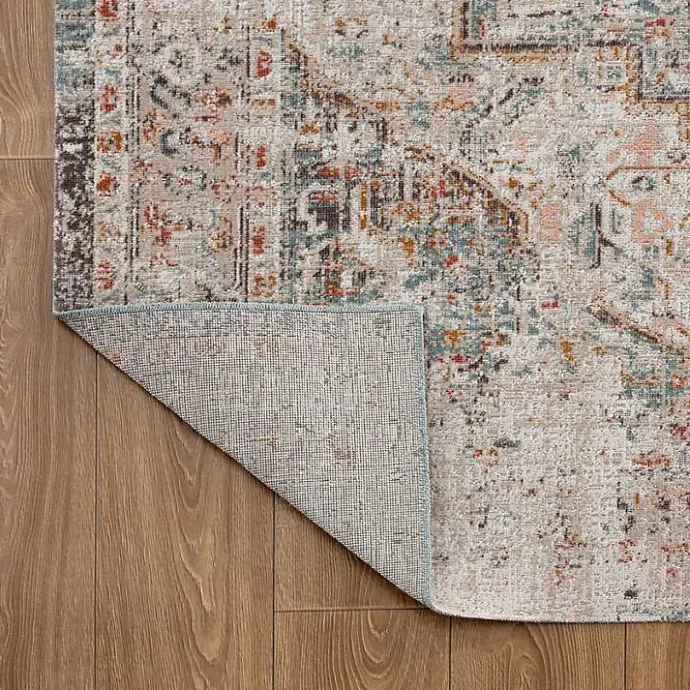 Outlet Kirklands Home Faded Turkish Indoor/Outdoor Area Rug, 5x7 Ivory