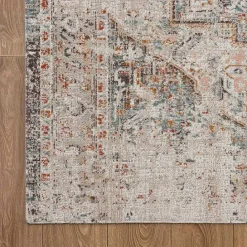 Online Kirklands Home Faded Turkish Indoor/Outdoor Area Rug, 7x9 Ivory