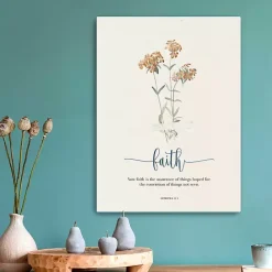 Clearance Kirklands Home Faith Affirmations Canvas Art Print, 18x24 in.