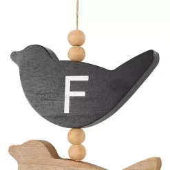 Discount Kirklands Home Family Bird Shaped Wood Wall Sign