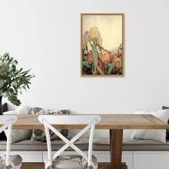 Discount Kirklands Home Fantasy Garden Tulip Framed Canvas Art Print