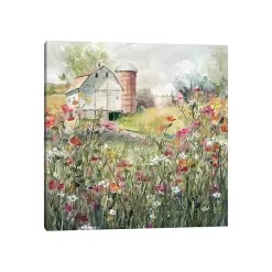 Best Kirklands Home Farm in Bloom Canvas Art Print Multi