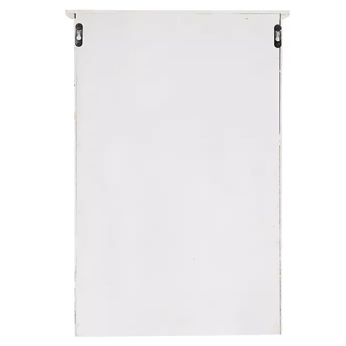Clearance Kirklands Home Farmhouse 2-Drawer Wall-Mounted Cabinet