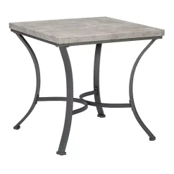 New Kirklands Home Faux Concrete 3-pc. Coffee & Side Table Set Tan