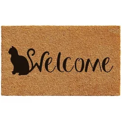 Clearance Kirklands Home Feline Welcome Doormat