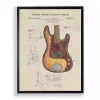 Clearance Kirklands Home Fender Electric Guitar Framed Art Print
