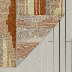 Hot Kirklands Home Fernandina Outdoor Area Rug, 7x10 Brown