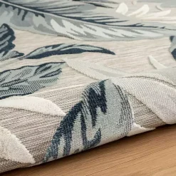 Sale Kirklands Home Ferns and Palms Indoor/Outdoor Area Rug, 5x7