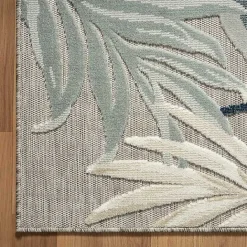 Sale Kirklands Home Ferns and Palms Indoor/Outdoor Area Rug, 5x7