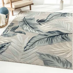Outlet Kirklands Home Ferns and Palms Indoor/Outdoor Area Rug, 7x9