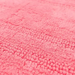 Online Kirklands Home Fiesta Plush Reversible Cotton Bath Mat, 60 in. Pink