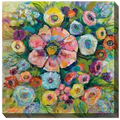Best Kirklands Home Firecracker Flowers Outdoor Canvas Art Print Multi