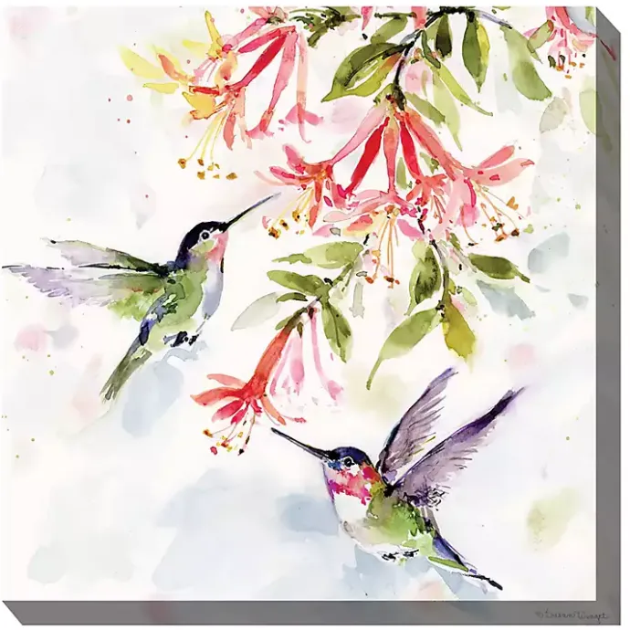 New Kirklands Home Flit and Flitter Outdoor Canvas Art Print