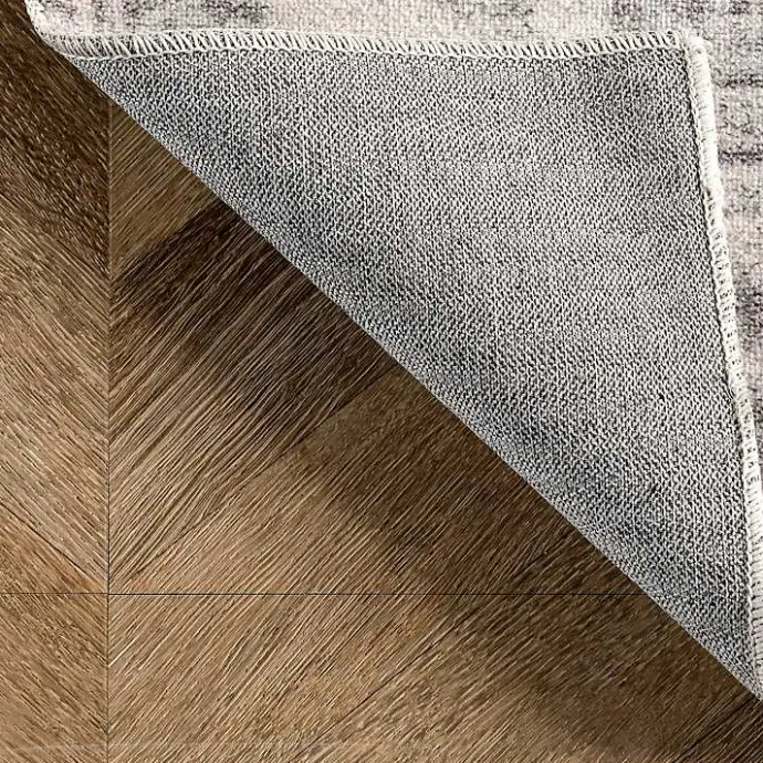 Sale Kirklands Home Flo Vintage Medallion Washable Area Rug, 5x8 Gray