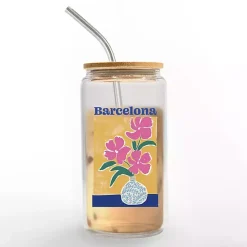 Online Kirklands Home Floral Barcelona Glass Tumbler
