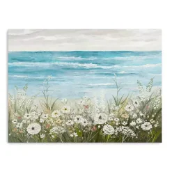 Sale Kirklands Home Floral Coast Canvas Art Print, 32x24 in.