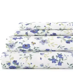 Best Kirklands Home Floral Farmhouse 4-pc. King Sheet Set