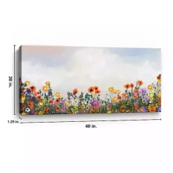 Sale Kirklands Home Floral Superbloom Canvas Art Print