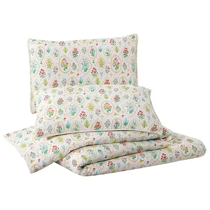 Online Kirklands Home Floral Wallpaper 3-pc. Full/Queen Quilt Set