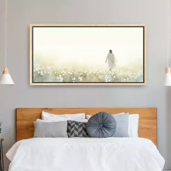 Kirklands Home Follow Me Framed Canvas Art Print, 30x60 Multi
