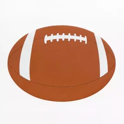 New Kirklands Home Football Shaped Placemat