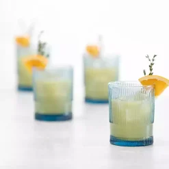 Discount Kirklands Home Fortessa NoHo Tall Glasses, Set of 4 Blue