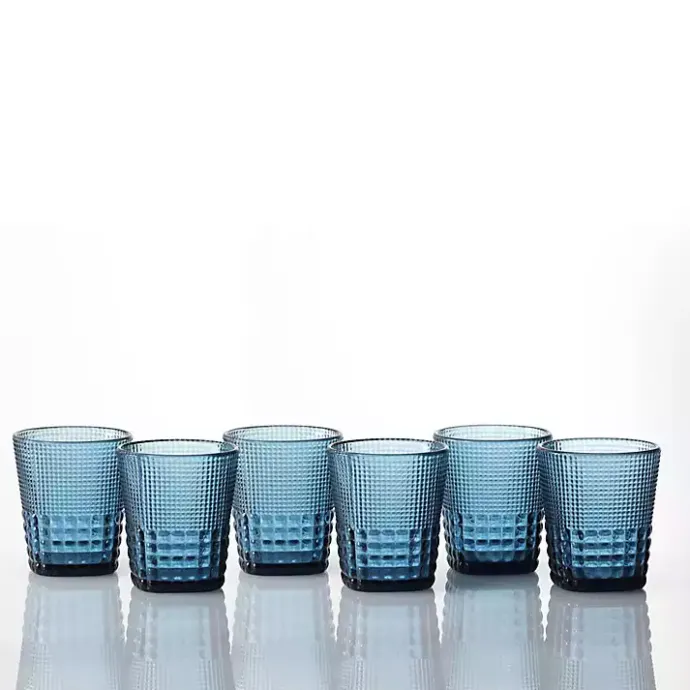 Hot Kirklands Home Fortessa Cornflower Malcolm Short Glasses, Set of Blue
