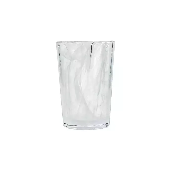 Clearance Kirklands Home Fortessa Swirl Tall Glasses, Set of 6 White